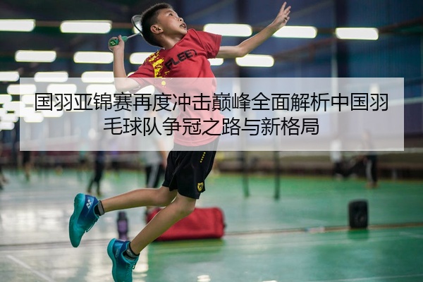 国羽亚锦赛再度冲击巅峰全面解析中国羽毛球队争冠之路与新格局
